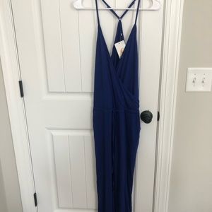 Navy jumpsuit